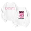 Kids' Fashionable Girls' Lightweight Long-Sleeve Pullover with Pocket  Featuring Witch  Girl Group Print and Round Neck