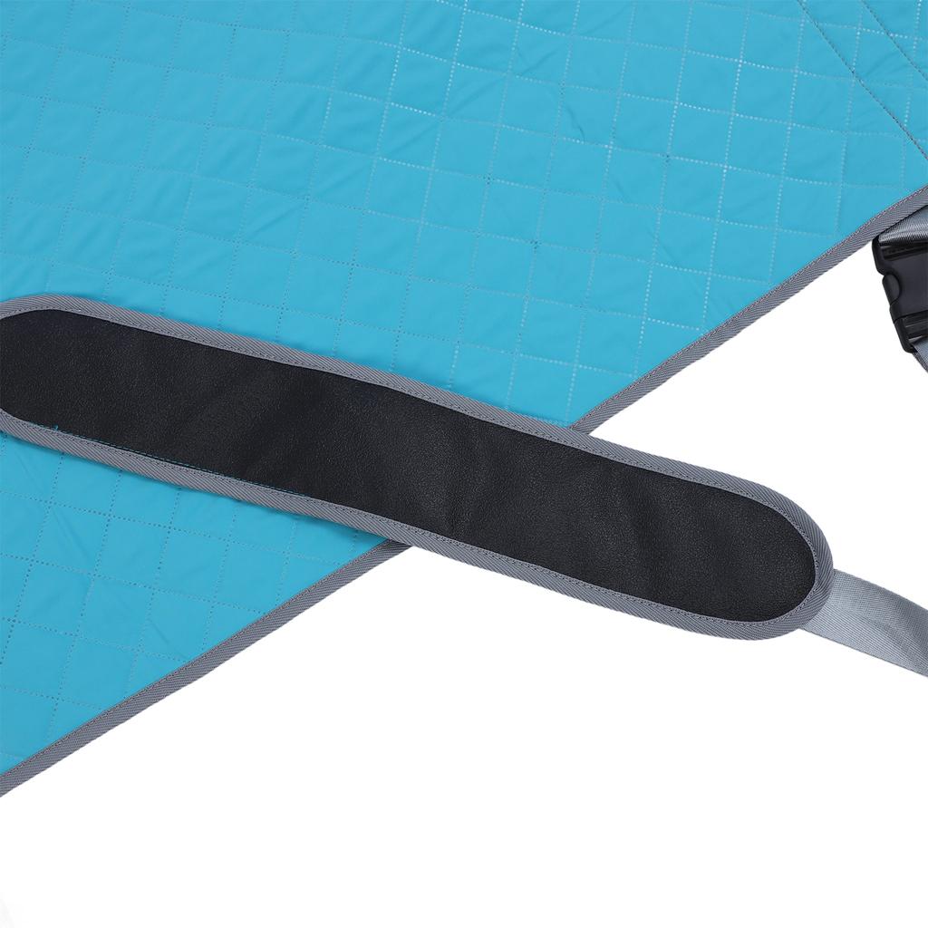 Positioning Bed Pad Polyester Patient Transfer Lifting Draw Sheet Mat with Shoulder Strap for Bedridden Elderly Caregiver