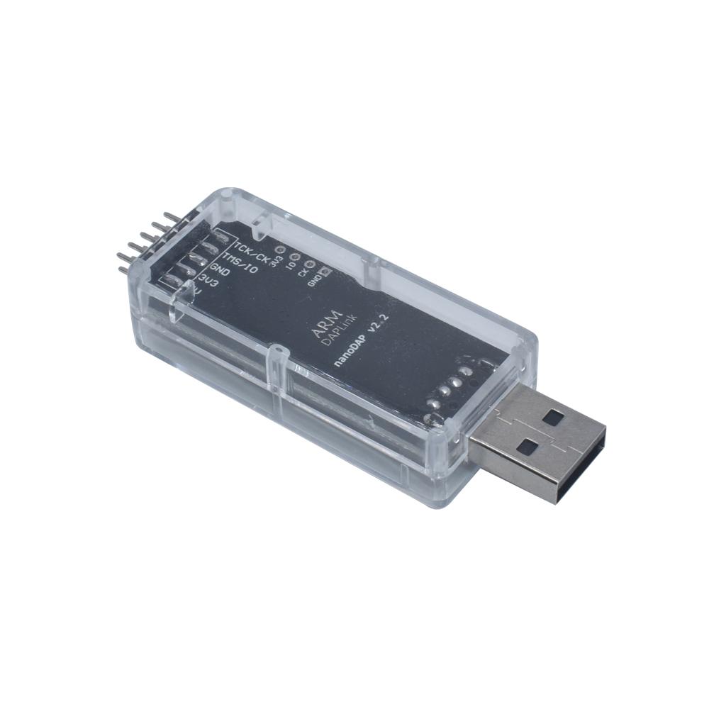 LIZAO CMSIS DAP DAPLink Émulateur Port Série U Disque Glisser-Déposer Programmeur Super J-Link ST-Link Débogueur JTAG SWD