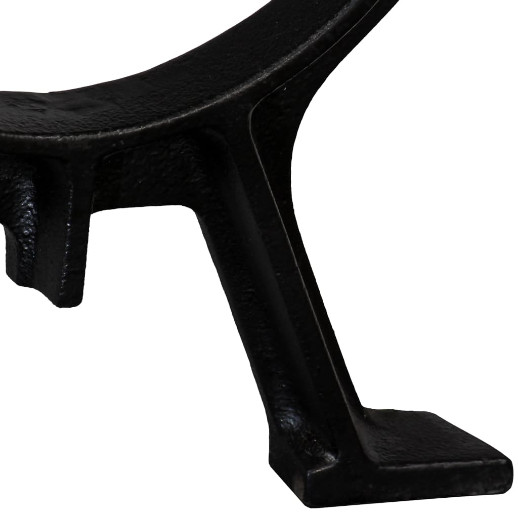 Bench Legs 2 pcs O Frame Cast Iron