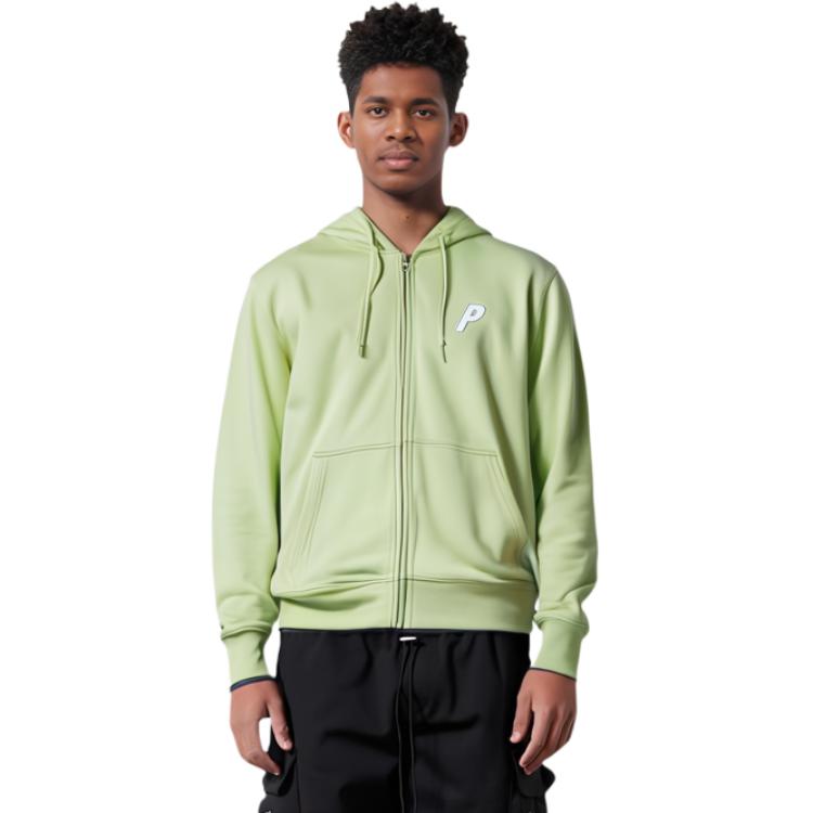 Palace Felt P Zip Hood Mojito Unisex Outerwear Green P24CS113