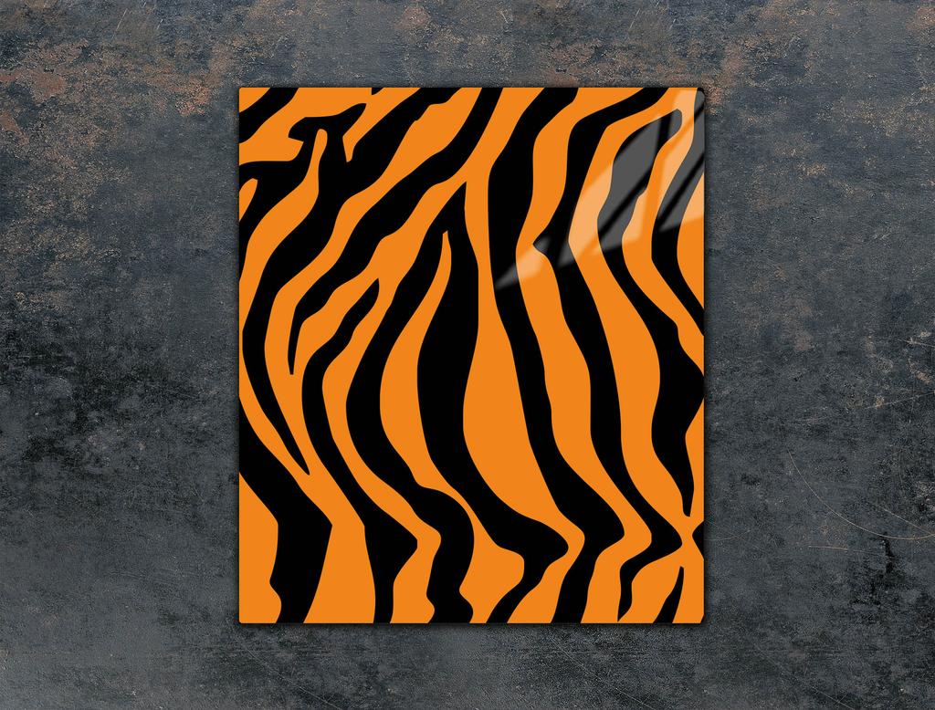SZKLANA DESKA DO KROJENIA 45x52 TYGRYS