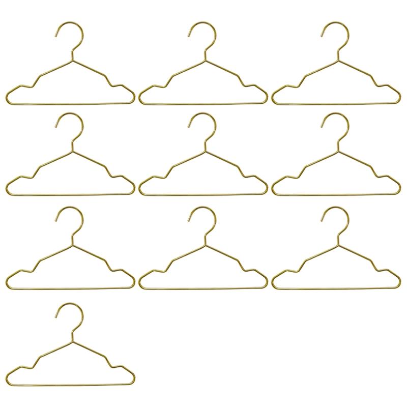 

10 PCS Pet Clothes Rack Hangers Adorable Durable Functional Non-slip Design Gift 20cm