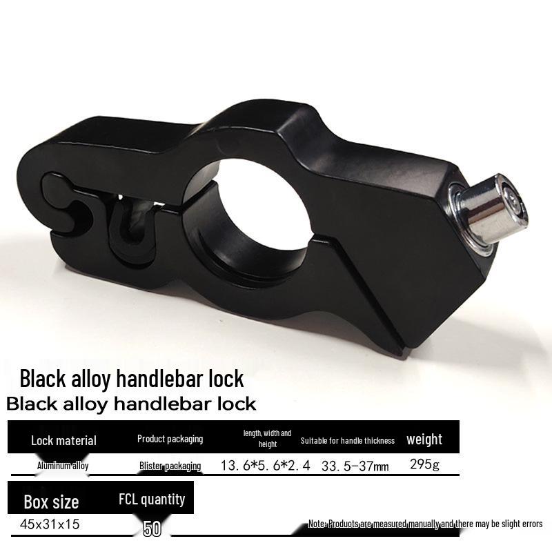 Universal Anti-Theft Throttle & Handlebar Lock for Electric Cars, Scooters, and Motorcycles