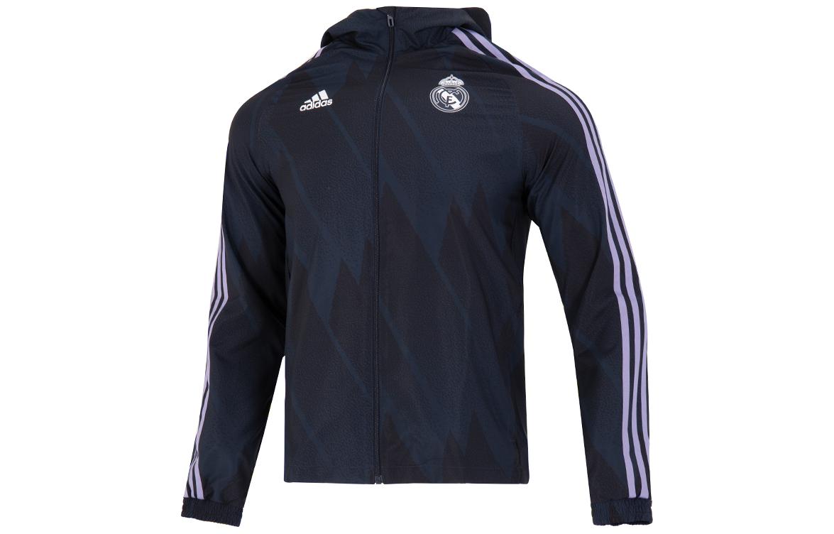 Adidas Real Madrid C.F Jacket Men s Blue HD1334 S