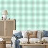 Mint Fabric Pattern Wallpaper for Living Room and Bedroom 50x1000