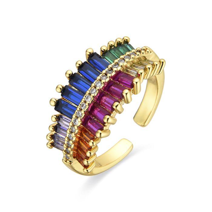 Bague - LUXENTER - Osere - Or jaune 18 carats - Largeur 10,2 mm - Femme