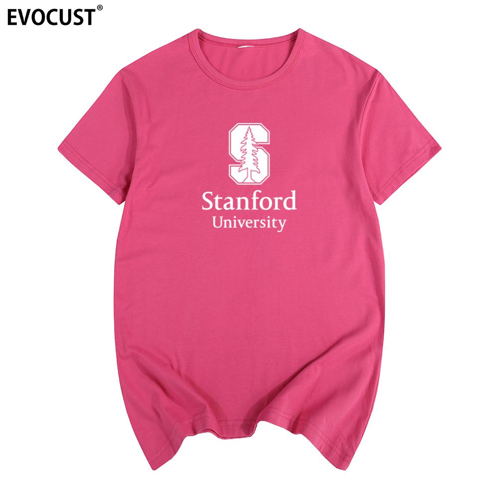 STANFORD UNIVERSITY T-Shirt Baumwolle Herren T-Shirt Neu TEE T-SHIRT Damen