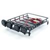 Universal Roof Rack with LED Light for 1/10 RC Crawler, Night Crawling Accessory for SCX10 CC01 D90, Scale Car Upgrade