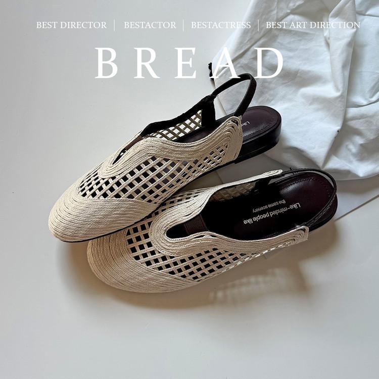 

Vacation wind 2025 summer bohemian woven mesh sheepskin bag head elastic after hollow flat women s sandals breathable 39 белый