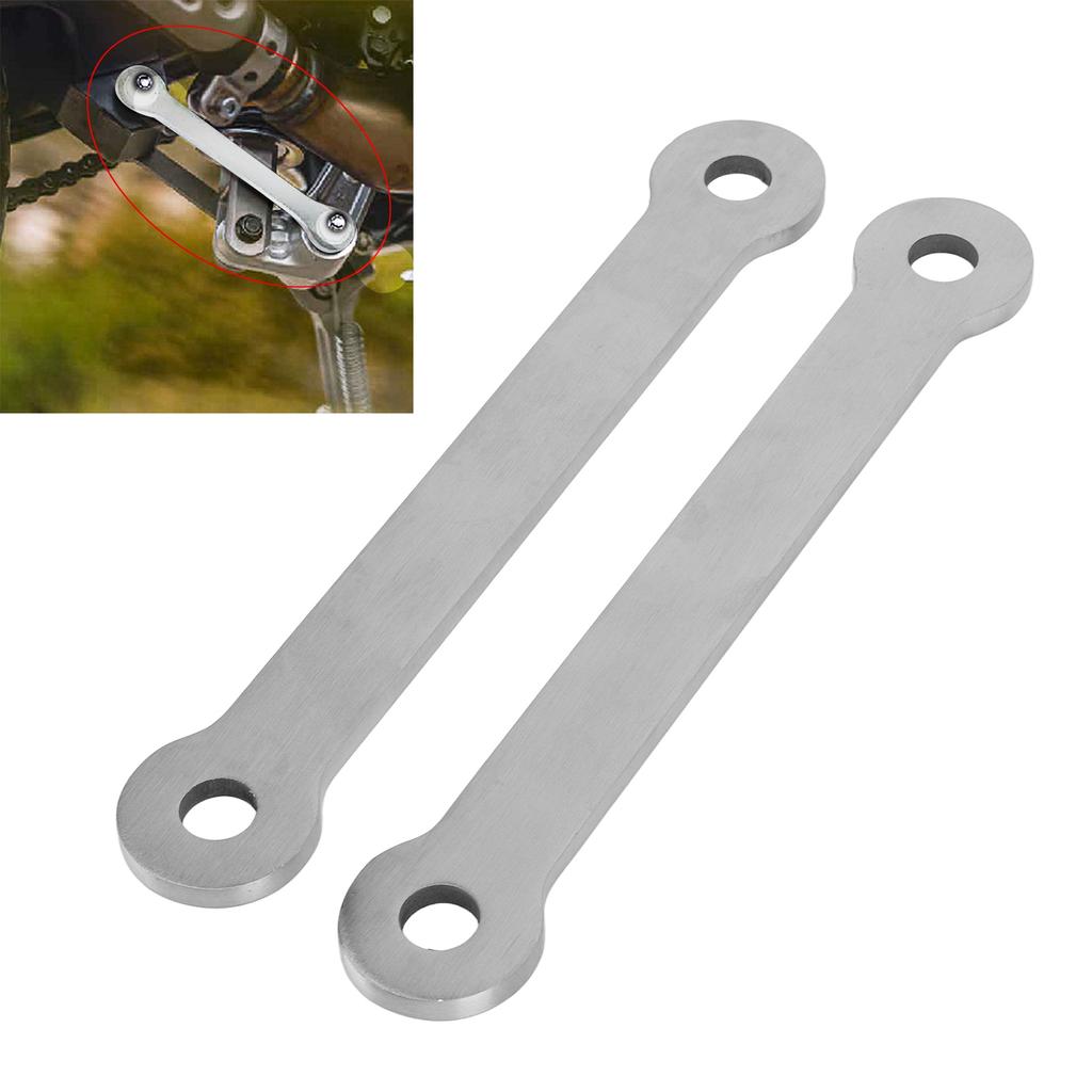 2 Pcs Aluminium Alloy Lowering Link Drop Kit Motorcycle Accessories Replacement for R6 2017‑2018