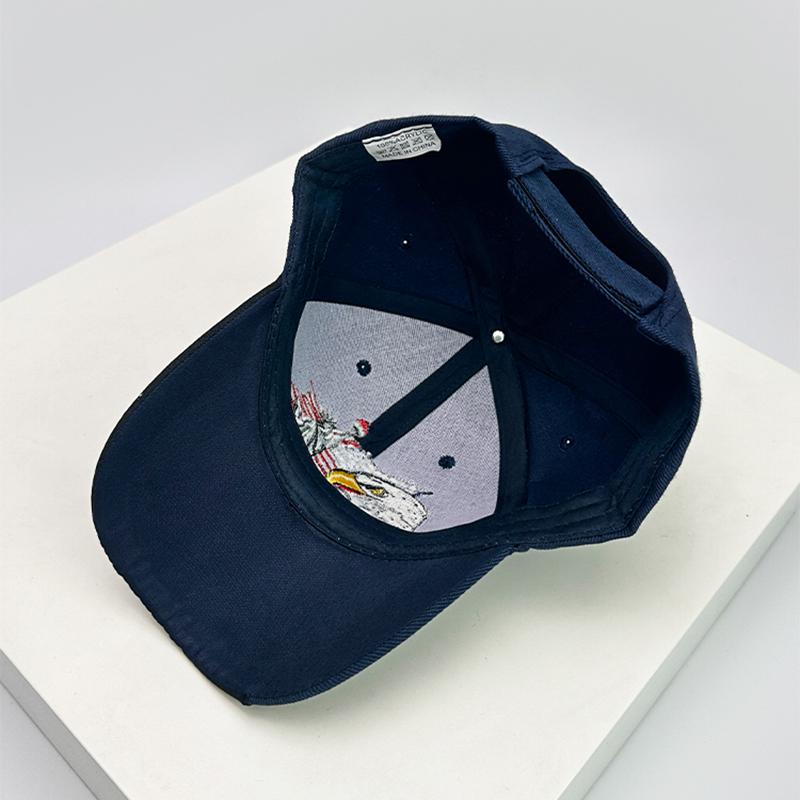 Baseball Stitching Stitched Embroidered Alphabet Eagle America Women  Men For Neutral Gender Fresh Caps Peaked Hats Hardtop Breathable Personal