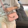 Love Buckle Silver Crossbody Shoulder Bags For Women  Small Purse PU Leather Female Handbags