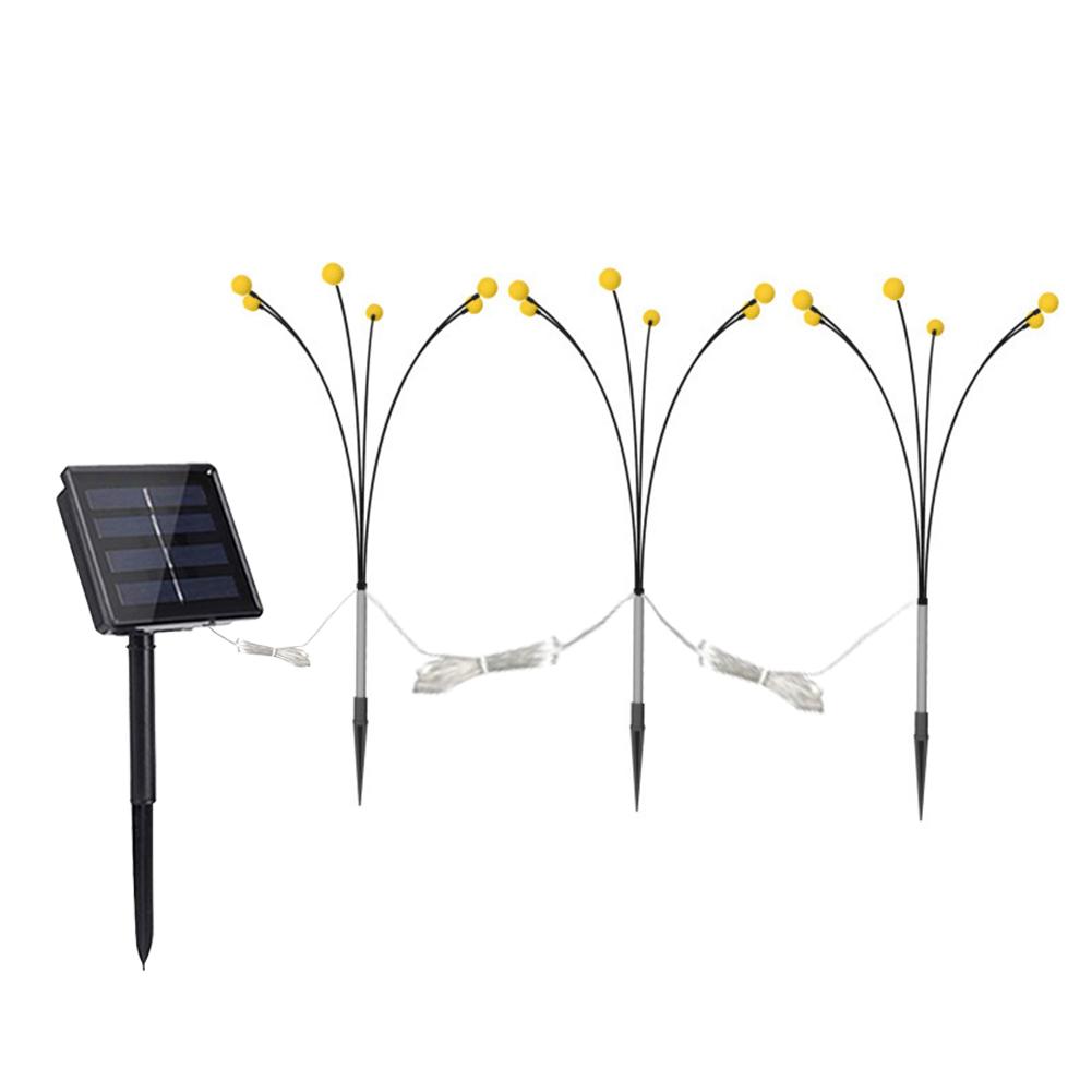 70cm Solar Firefly Light IP65 Waterproof Lawn Fireworks Light Lighting Ornaments Christmas Decoration for Backyard Path Walkway