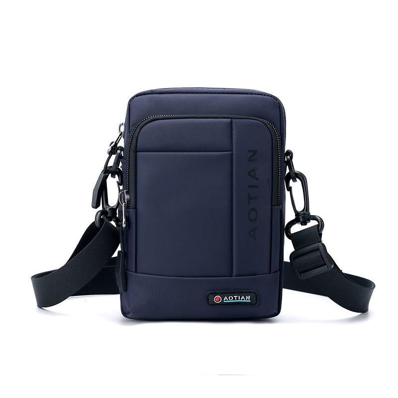 Li Shen Men s Oxford Crossbody Bag