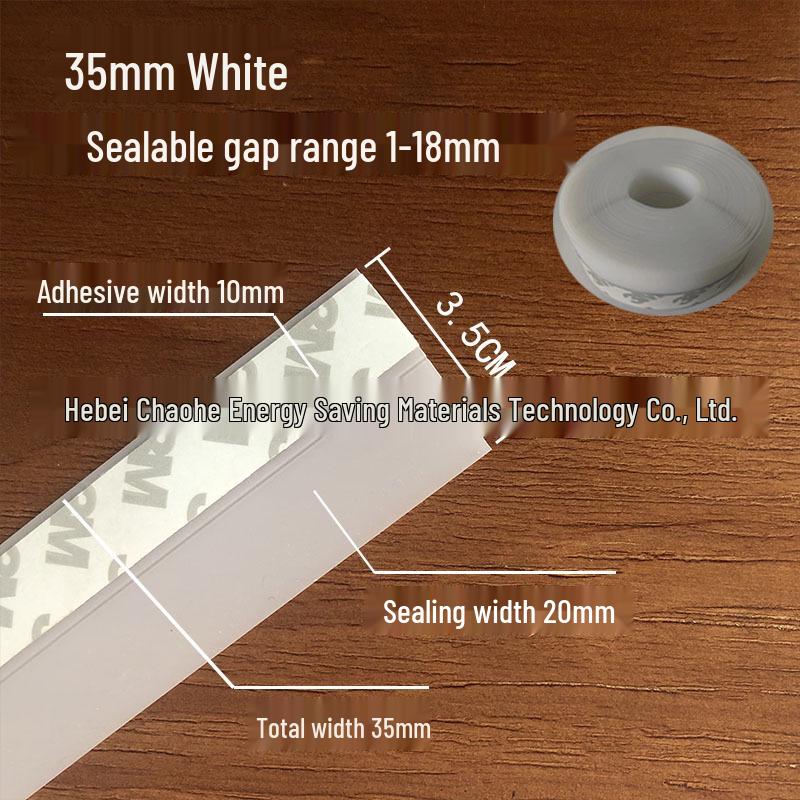 Silicone Door & Window Sealing Strip: Windproof, Soundproof, Waterproof Rubber Edge