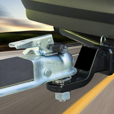 Resistencia a la corrosión Antirrobo Candado para Enganche de Remolque Candado para Acoplador de Remolque Candados de Lengüeta con Gancho Protector de Seguridad para Enganche