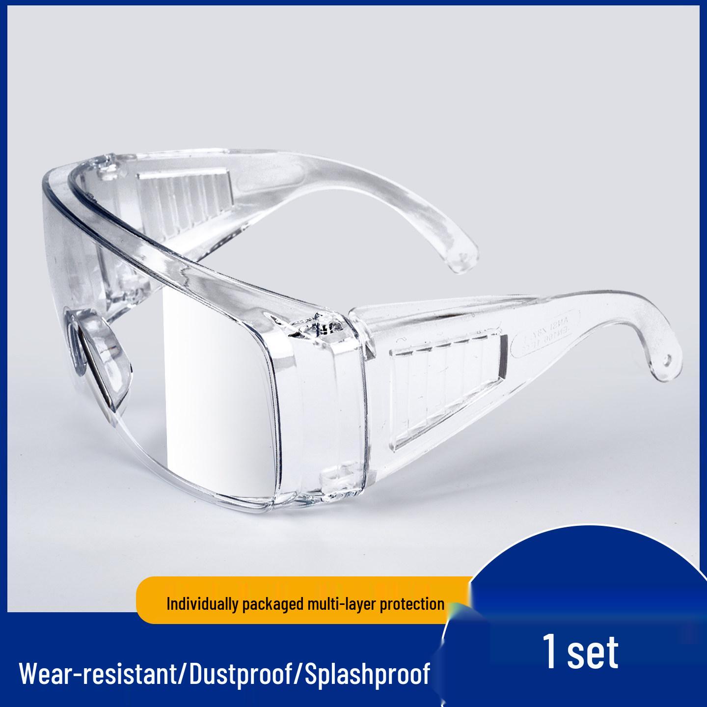 Safety Goggles: Anti-Splash, Anti-Fog, Windproof for Industrial and Laboratory Use