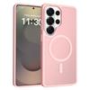 For  Matte Armor Case for Samsung Galaxy S26 S2 Ultra S24 Plus S23 FE S22 A A6 A16 A37 A7 A17 A36 A3 Magnetic Cover