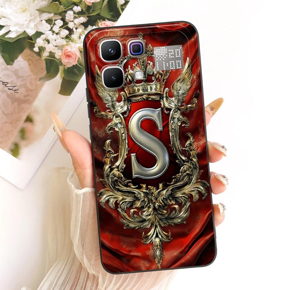 Für Infinix Note 60 Hülle X6879 Coole Mode Buchstaben Abdeckung Weiche TPU Handyhülle Für Infinix Note 60 Pro X6878 Note60 Pro 5G Fundas