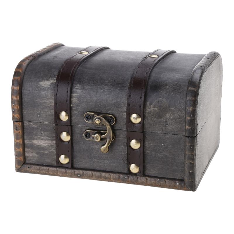 

Vintage Storage Box Vintage Wooden Storage Box Antique Style Jewelry Organizer Jewerly Box Trinket Box Decorative Box сірий
