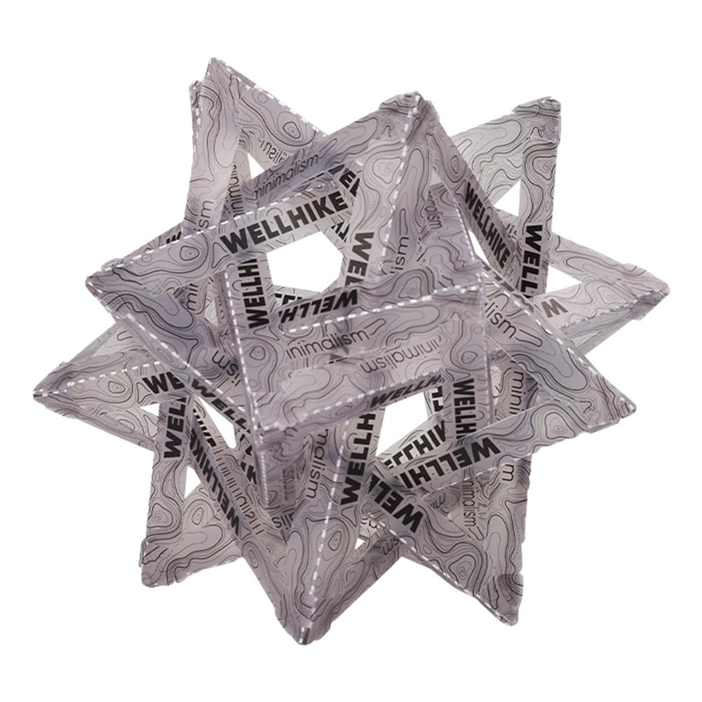 DIY Outdoor Star Camping Light Shade Wear-Resistant Outdoor Lantern Shade Decorative Lampshade for Outdoor Camping Tent