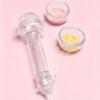 Transparent Press-Type Bead Pen 3D Pixel Puzzle Anti-slip Bead Positioning Pen Ergonomic Handmade Bead Dispenser Jewelry Making