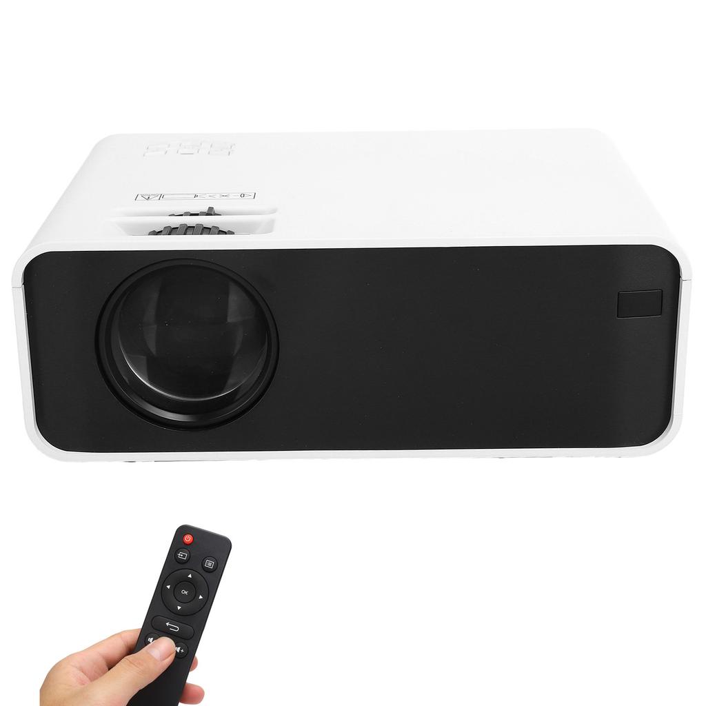 Home Projector WiFi Liquid Crystal Display LED Portable High Definition 1080p 110‑240VFor Andriod