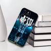 Cool Number 10 Football Player Phone Case For iPhone17,16,15,14,13,12,11 Plus,Pro Soft Silicone Black Cover