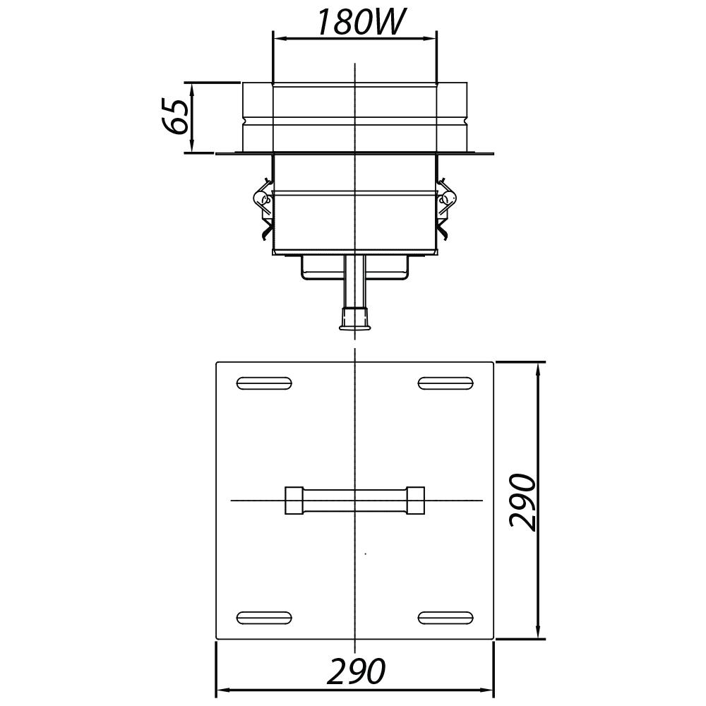ADAM DW Baseplate with Cap Fi 180