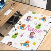 Custom Name Ms. Rachel Printed Carpet, for Office Chair Living Room Bedroom Kitchen Room Decor Gifts.