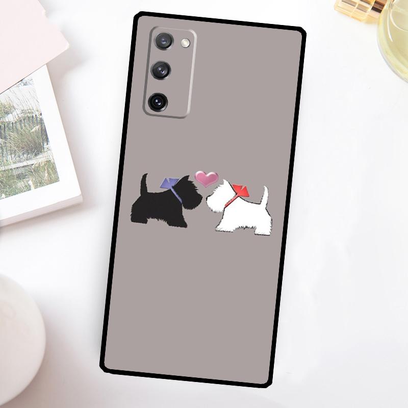 West Highland Terrier Westie Case For Samsung Galaxy S24 S23 S22 Ultra S21 S20 FE Note 10 Plus Note 20 S8 S9 S10 Cover