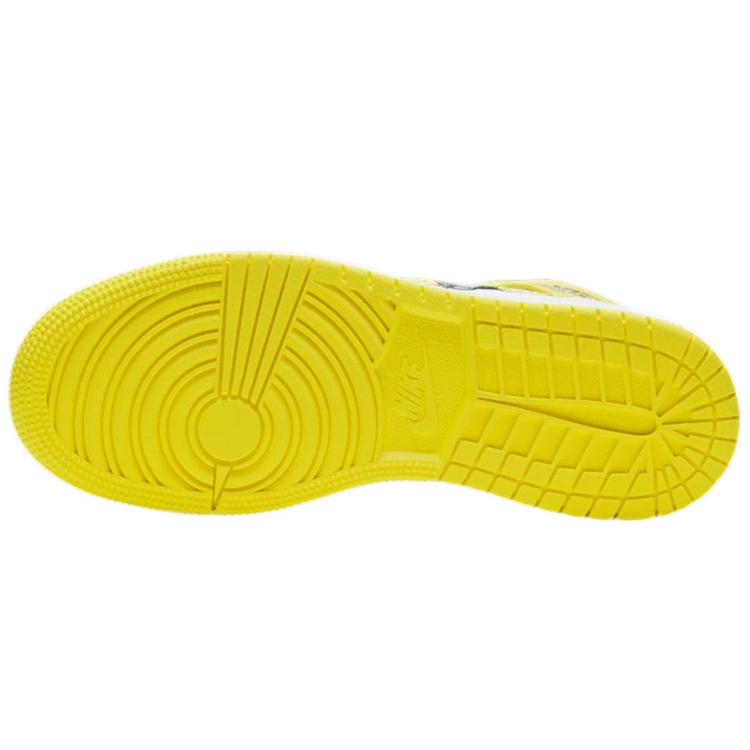 Jordan 1 Mid Dynamic Yellow Floral GS AV5174-700