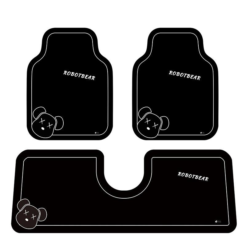 

Car Mats Waterproof Quick Dry Diatom Mud Floor Mats 3 Piece Set Non Slip Easy Clean Automotive Foot Pads For Interior Decoration 3 Pcs