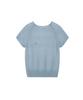 REST&RECREATION Raglan Half Sleeve Knit Top - Sky Blue