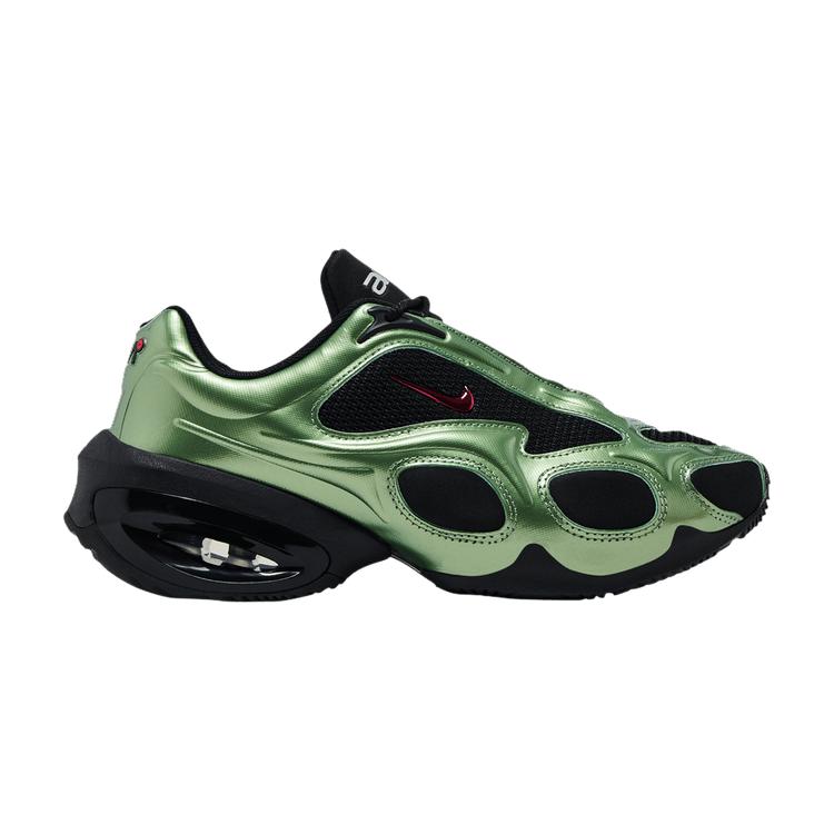 

Nike Женские кроссовки Air Max Muse Металлический масляно-зеленый Черный металлик-серебристый Университетский красный FV1920-004 38.5