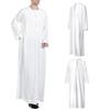 Mens Muslims Ramadans Dress Abaya Party Evening Gown Robe Prayer Garment Shirt