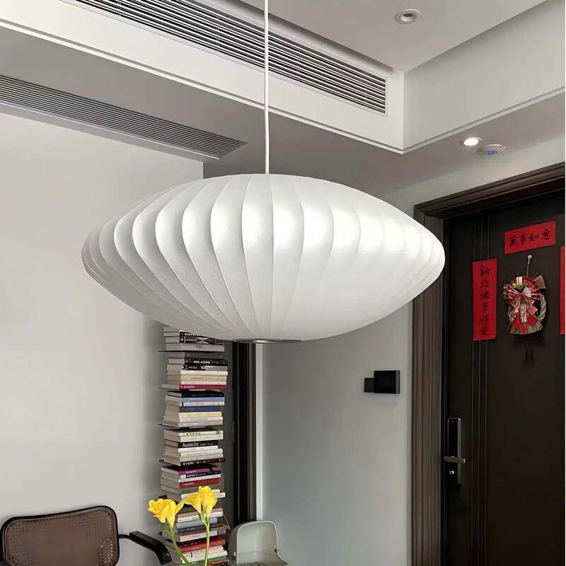 Oeny Designer Cream Style Silk Lamp