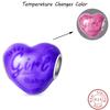 Temperature Change Color Copper Craft Chameleon Elephant Claw Pad Charms 3Mm Handmade Exquisite Jewellery Crafting