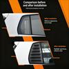 Car Rear Side Vent Quarter Window Louver Shutter Cover Trim Compatible With Golf Mk4/5/6/7/8//R Louver Cover
