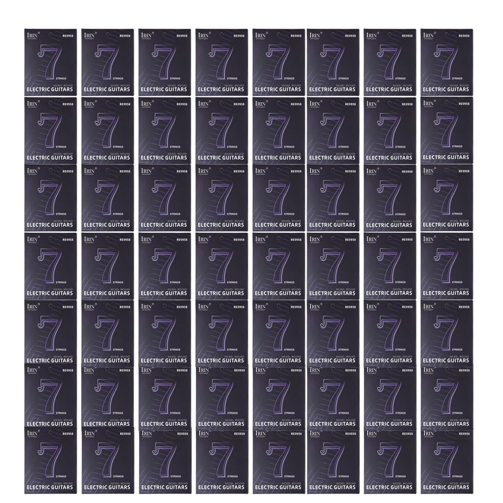 IRIN 7-String Electric Guitar Strings with Premium Hexagonal Carbon Steel Core & Nickel Wound Guitar Strings for Electric Guitar