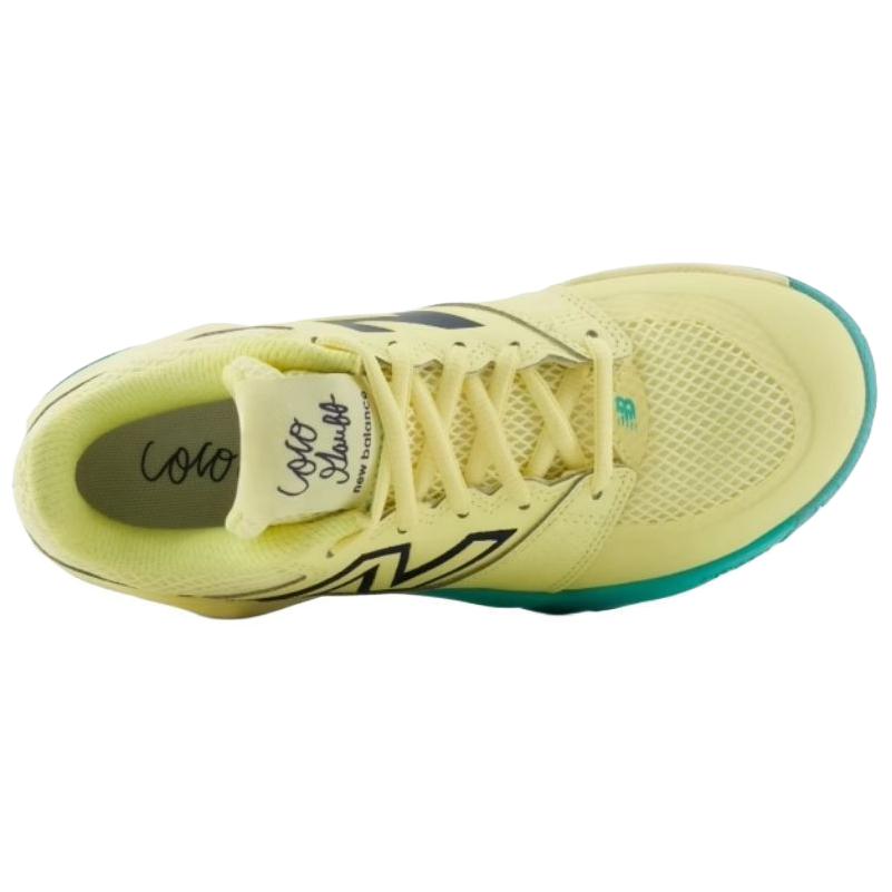 New Balance Casual Comfortable Durable Low-Top Tennis Shoes Unisex Sneaker Yellow Blue WCHCODI2-1