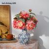 Chinese Blue and White Porcelain Ceramic Vase for Home Decor