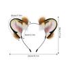Artificial Anime Ear Hairhoop for Women Girl Adjustable Anime Maid Headband Halloween Party Cosplay Costume Accessories