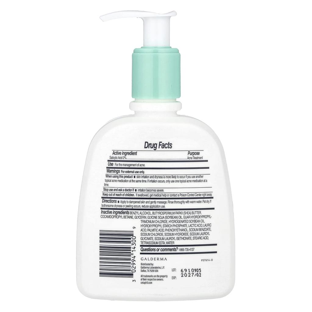 Cetaphil, Gentle Clear, Pore Clearing Acne Cleanser, 237ml (8 fl oz)