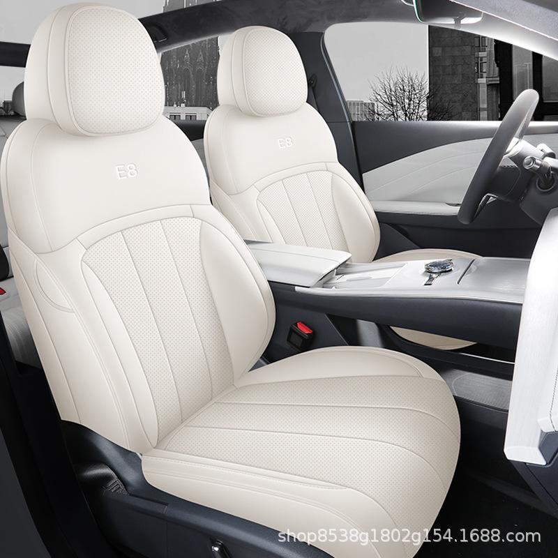 All-Season Geely Galaxy E8 Custom Seat Covers: Fully Wrapped Interior Cushion