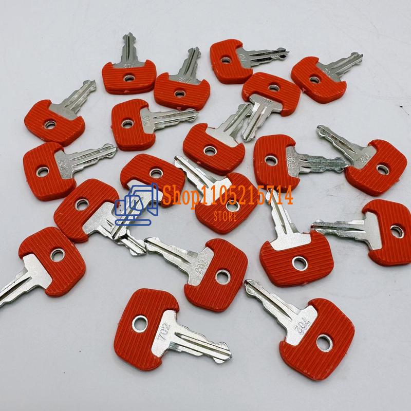 20PCS 702 Key for Jungheinrich Electric Stapler Ignition Key 702 for Microphone Komatsu