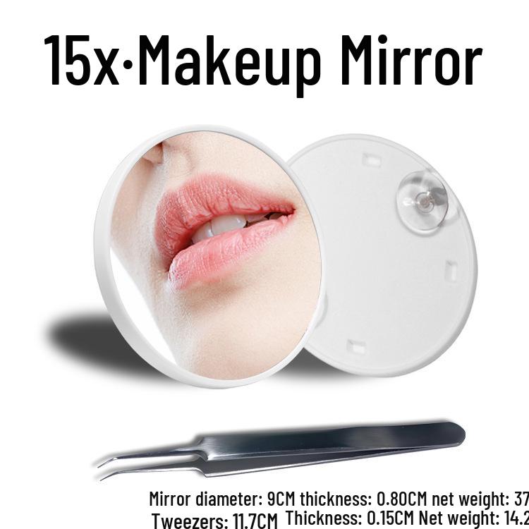 Portable 5x/10x HD Beauty Makeup Mirror with Suction Cup