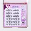 6 Row Double-Tipped Adhesive-Free False Eyelashes - Natural Density Manga Camellia