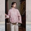JK&JS Neo-Chinese Style Wool-Filled Jacquard Padded Jacket